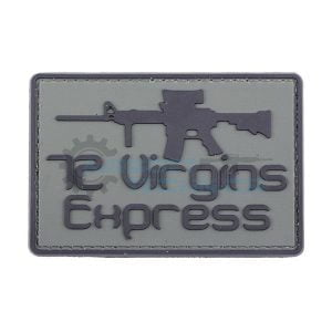 Patch 3D 72 Virgins Express Olive GFC Tactical GFT-30-006397-00