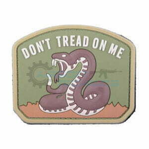 Patch 3D Don't Tread On Me Coyote CFC Tactical GFT-30-006390-00